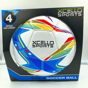 Xcello Sports Size 4 Soccer Ball 840312300449